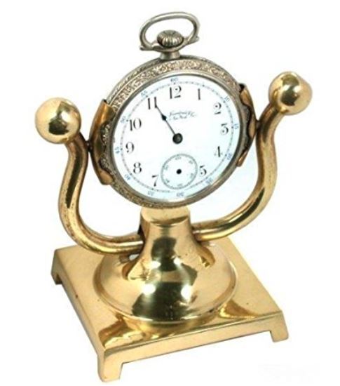 Pocket Watch Holder - Solid Brass Stand