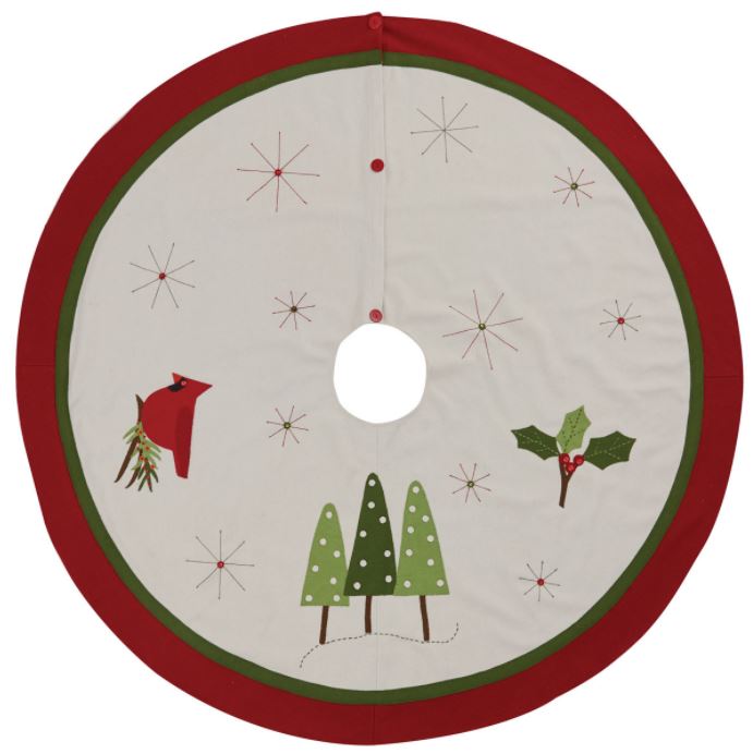 Tree Skirt - Christmas Felt 52