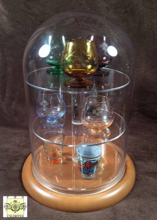 Shot Glass and Thimble Display Case 