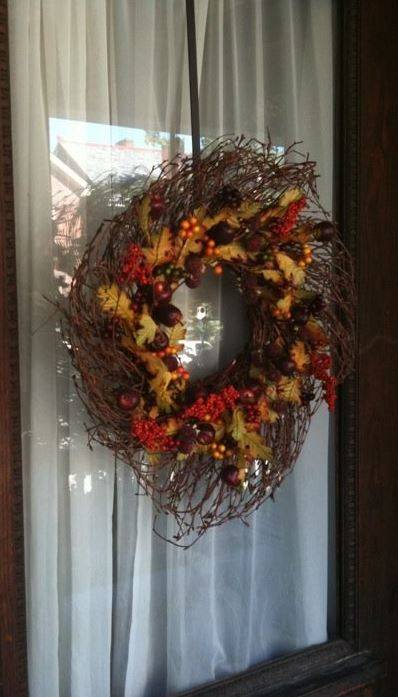 Wreath Hook Long Wrought Iron 24
