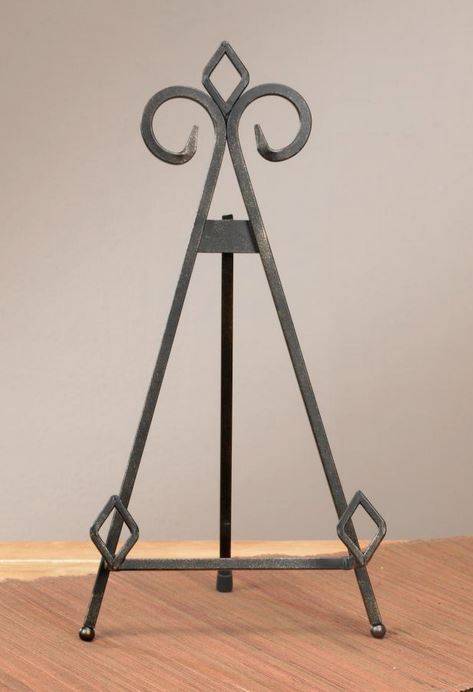 Plate Stands - Tabletop Square Large - Set of 2, Plate Easels and Stands