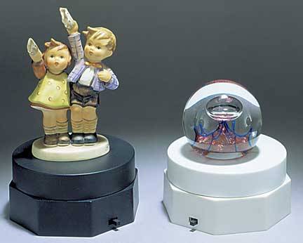 Battery Powered Turntable Displays