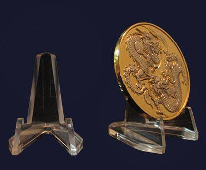 Challenge Coin & Medallion Display Stand - Dozen