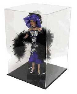 acrylic doll case