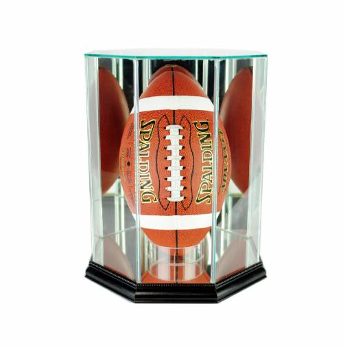 Football Cases - Glass Upright Octagon