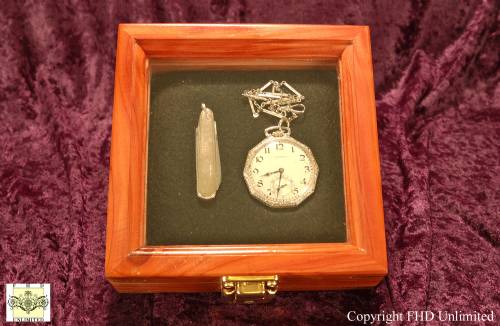 pocket watch display case; how to display a pocket watch