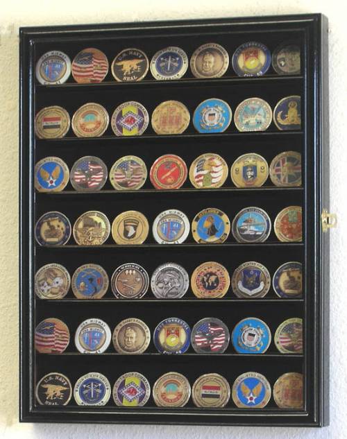 Coin Display Case - Seven Row