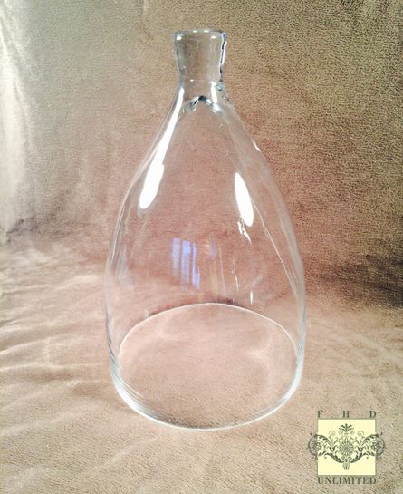 Glass Dome - Medium Bell Jar Cloche - 9" x 15" H