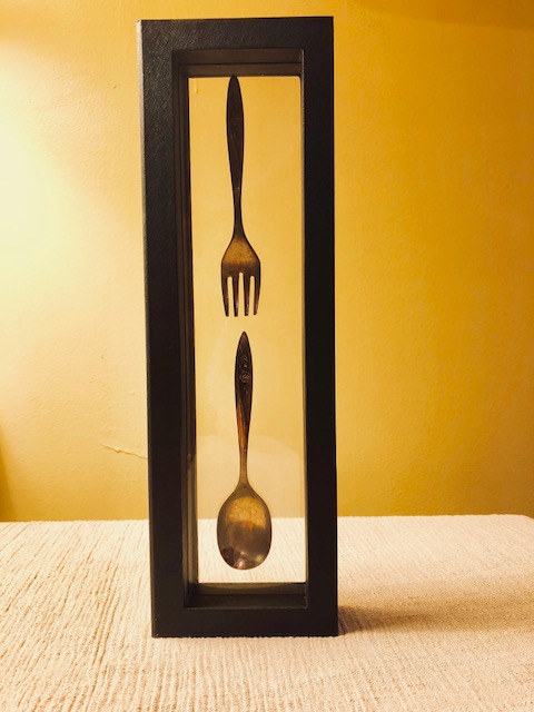 Spoon Display Case - Two Souvenir Spoon Case