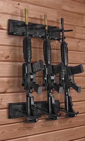 Rifle Display - Wall Mount Heavy Duty
