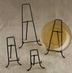 Plate Easels - Metal Straight Edge - Set of 6