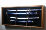 Sword Display Case - Double Sword and Scabbard