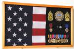 Flag Cases - Large Rectangular Flag and Medal Case
