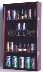 Shotglass Collector Case - Tall Shot Glass/Mini Liquor Bottle