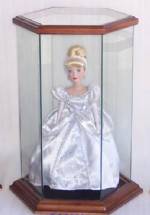 porcelain doll display case