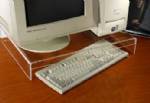 Monitor Stand - Clear Acrylic