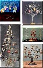 Selection of Ornament Trees and Christmas Display Holders