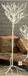 Natural Design Display Tree - White Finish 54"