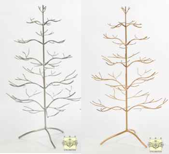 Ornament Trees, Christmas Ornament Stand and Hooks 