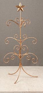   Ornament Trees - Regent Display Tree 22" Gold - Mini