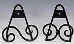 Plate Holders -  Wrought Iron Mini Hanger and Easel