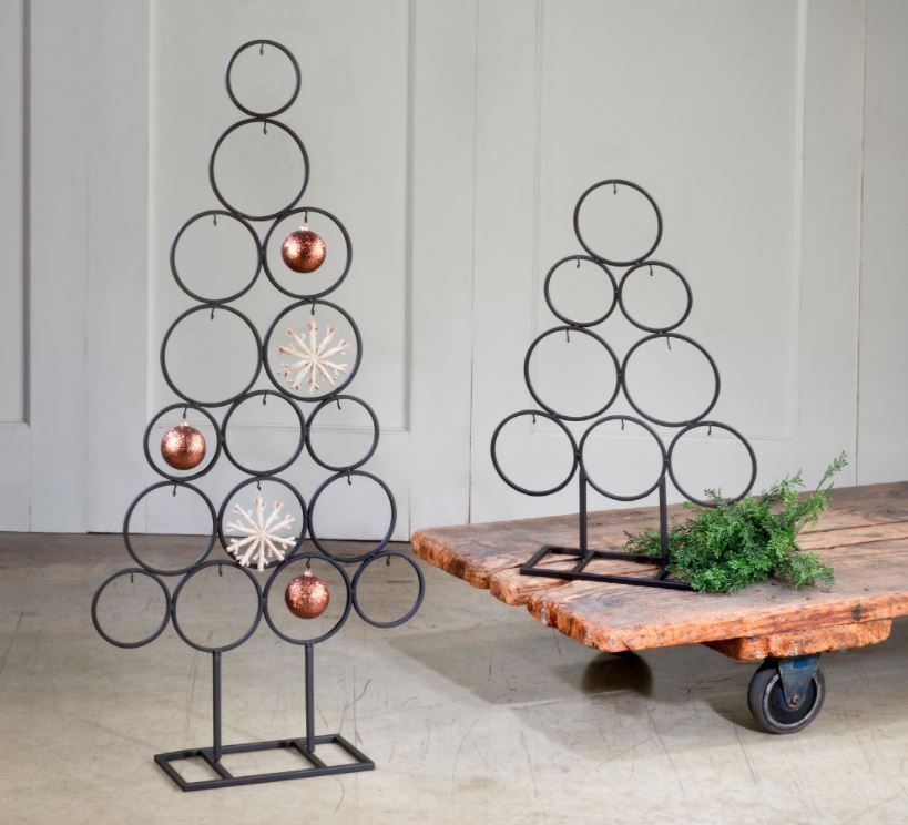 Ornament Trees, Christmas Ornament Stand and Hooks, Hangers, Multiple