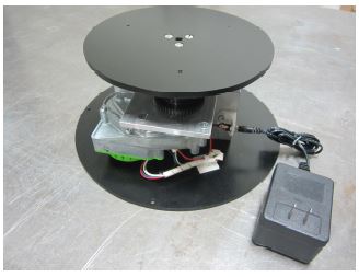 Turntable Display - Black 24 inch - 180 Pound, Motorized Turntable